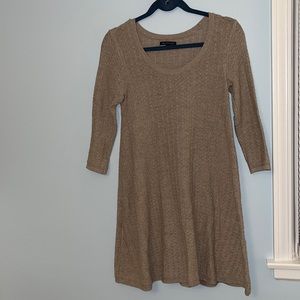 Light brown/tan sweater dress from American Eagle